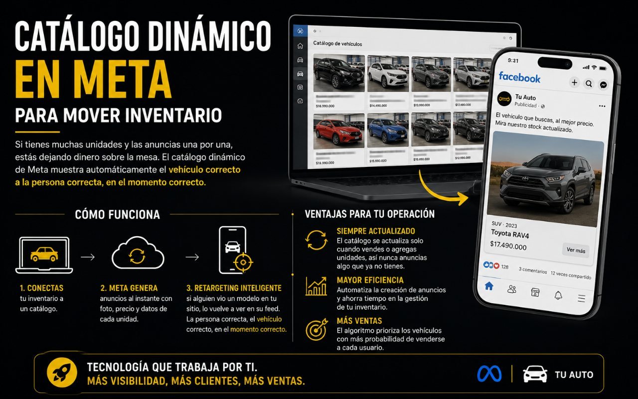Catálogo dinámico en Meta para mover inventario