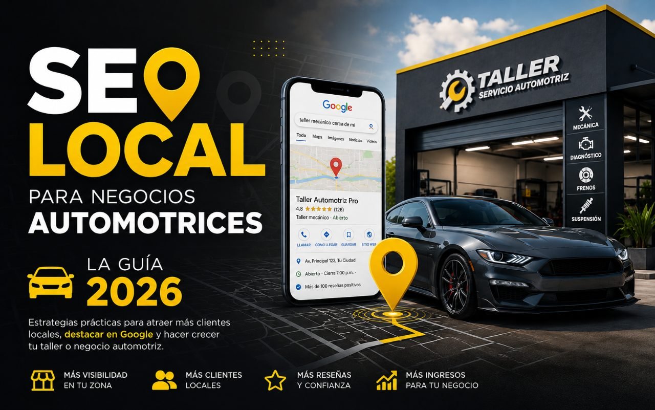 SEO local para negocios automotrices: la guía 2026